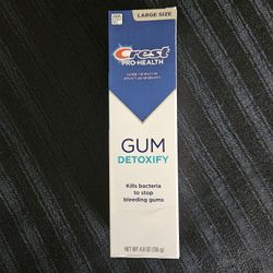 Crest ProHealth Gum Detoxify Toothpaste 4.8 Oz