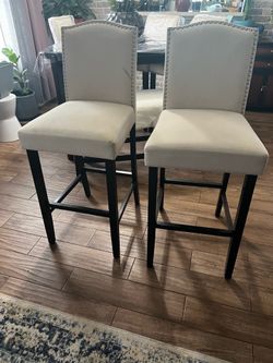 2 bar chairs