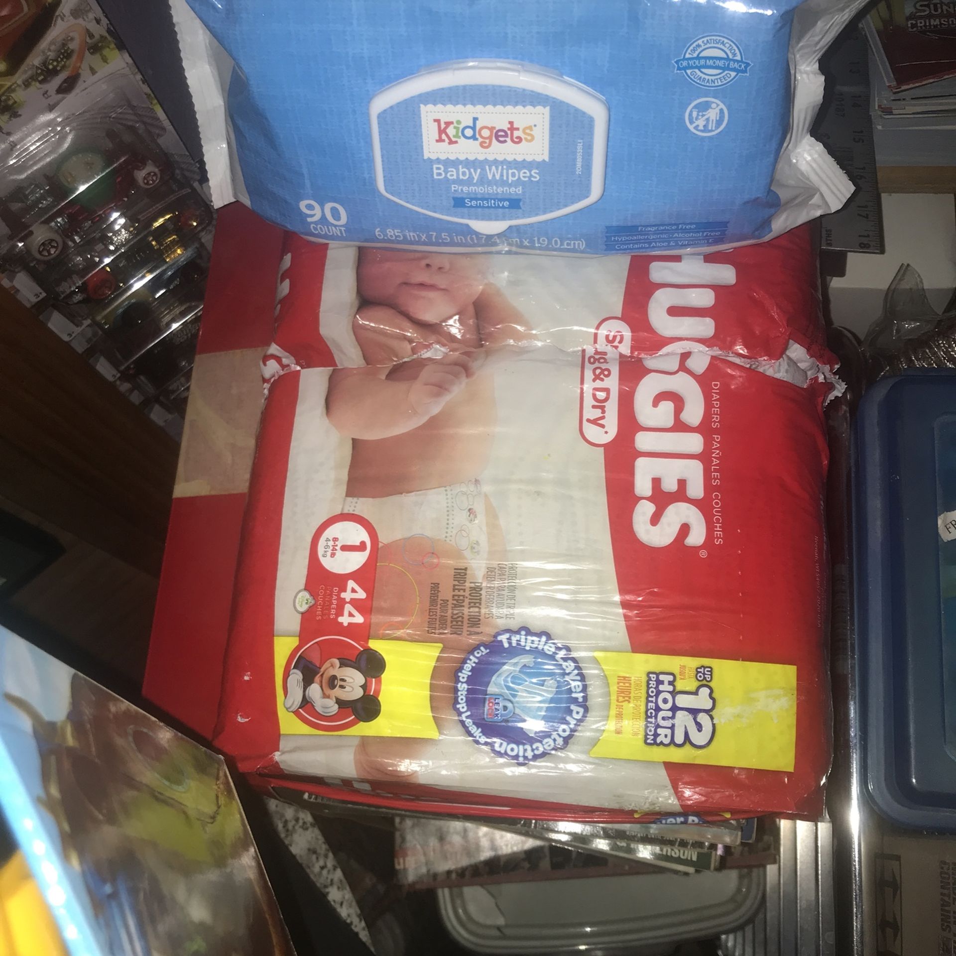 Pampers And Wipes