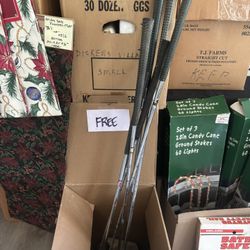 FREE: Various Golf Clubs 