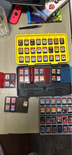 Games only cartridge for Nintendo switch. List & prices below on description.