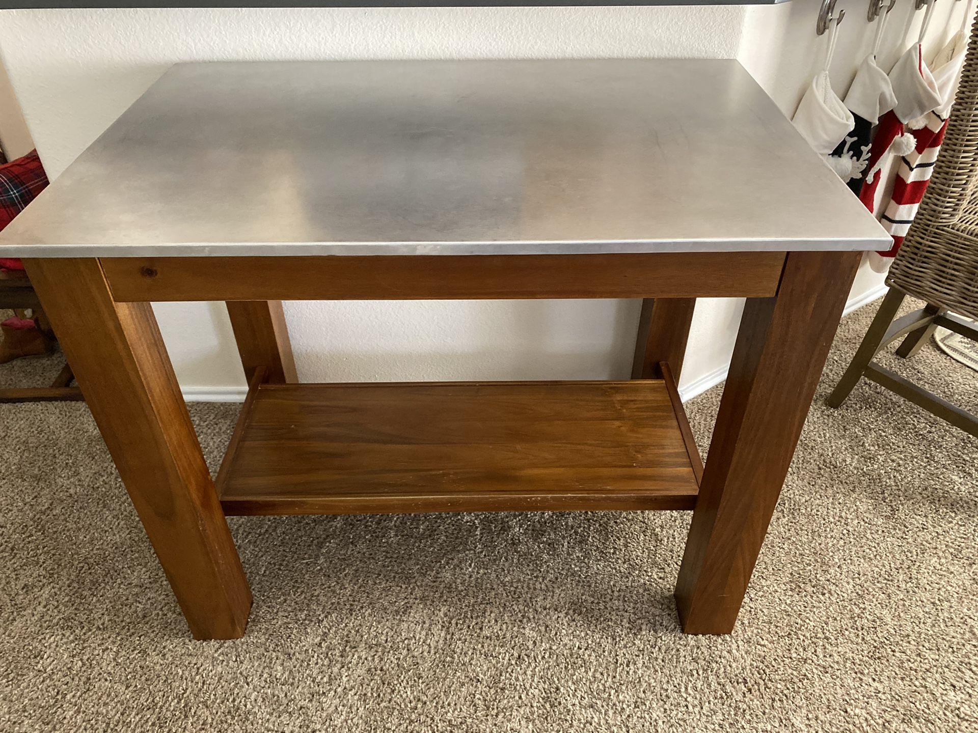 West Elm Acacia Wood Kitchen Island for Sale in Scottsdale, AZ OfferUp
