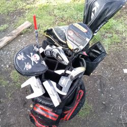 Selling High End Golf Bag And Clubs