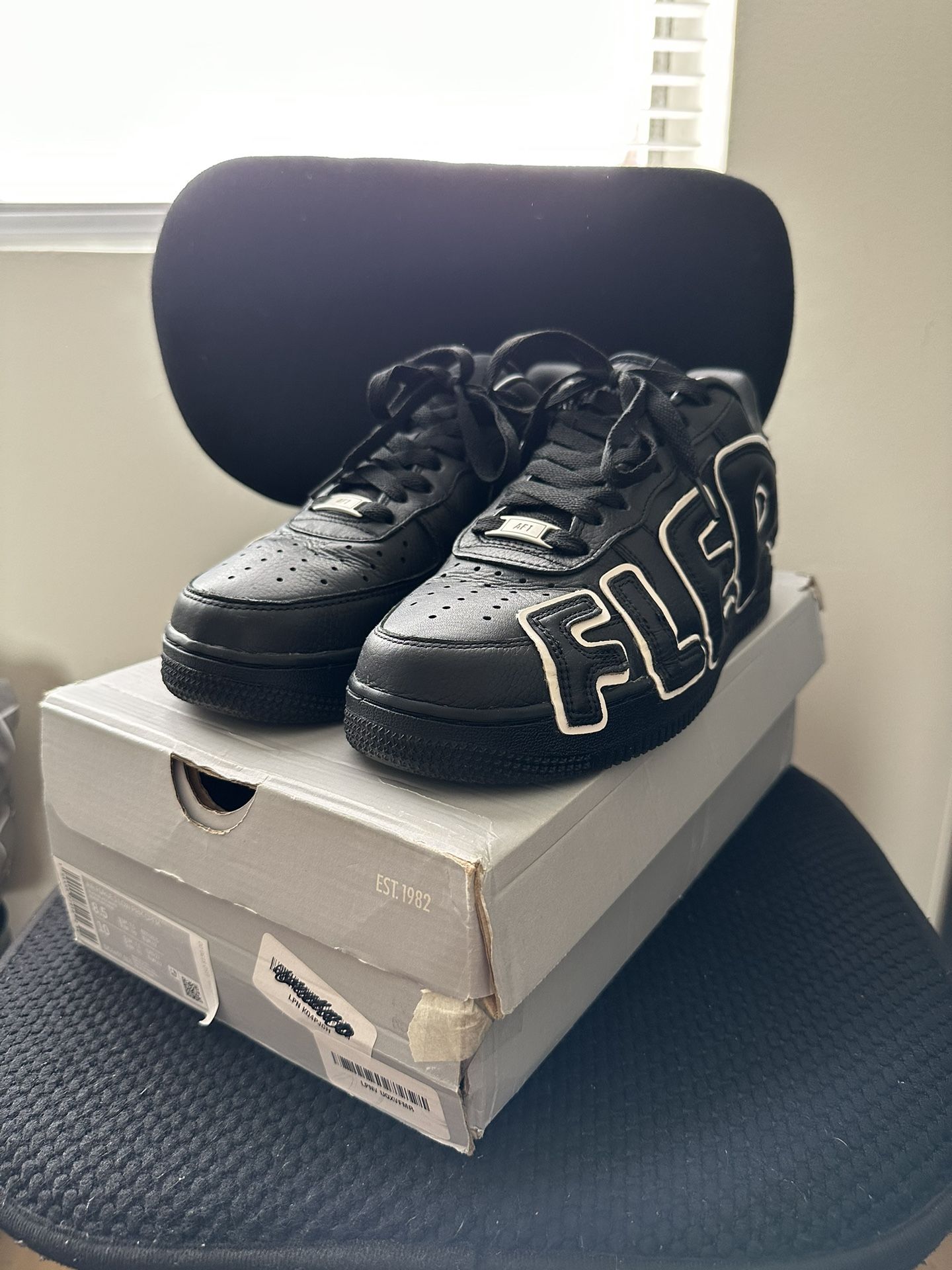 CPFM x Nike Air Force 1 Black, Size 8.5M, Used, Good Condition