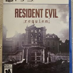 RE9 Resident Evil 9 Requiem PS5