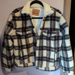 Levi's Wool Plaid Jacket 