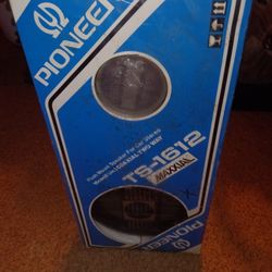 Vintage Pioneer Speakers Never Opened Ts,1612.