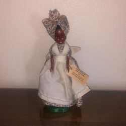 African Female Doll, Handmade In New Orleans!
