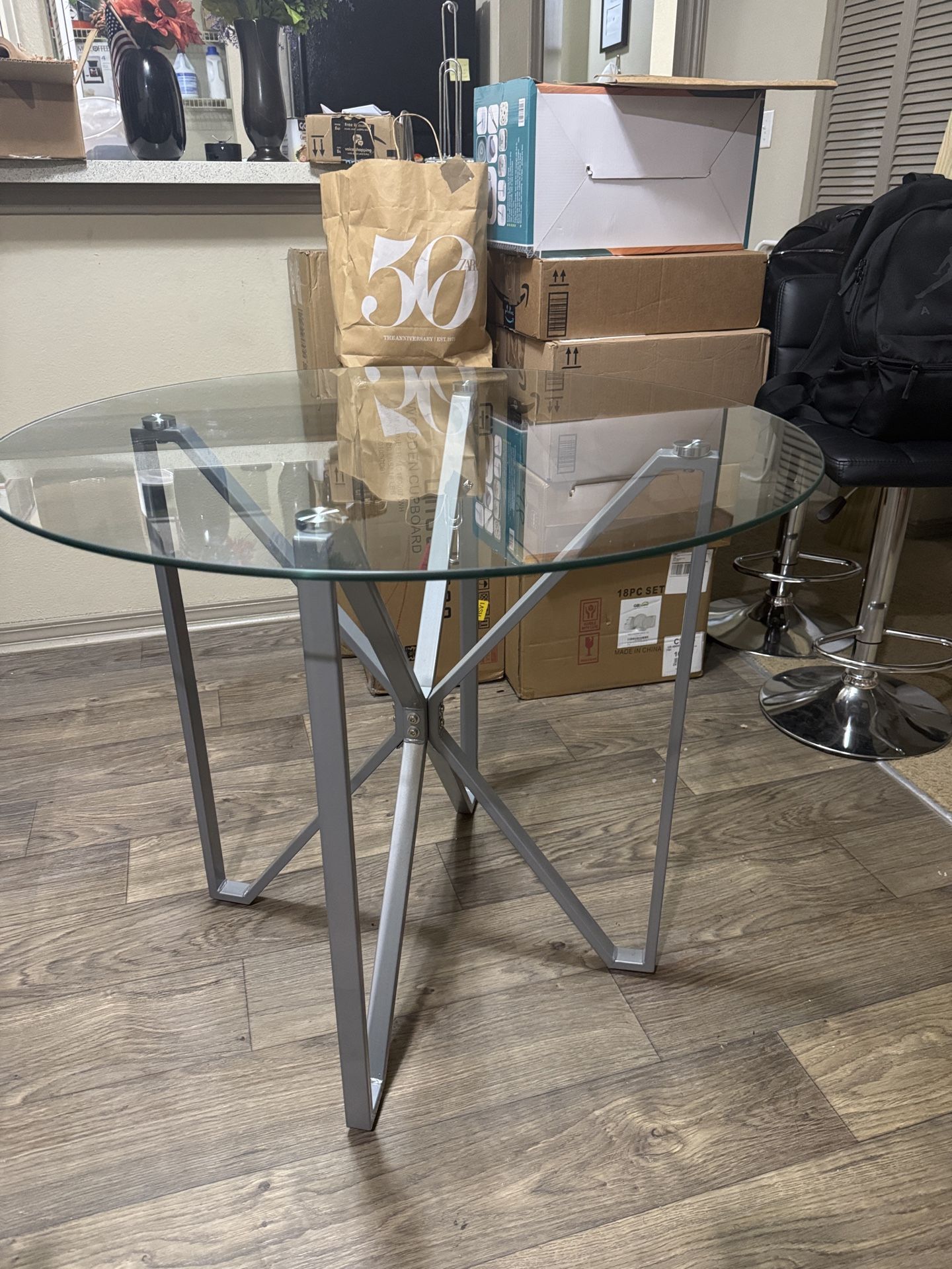 Glass Dining Table