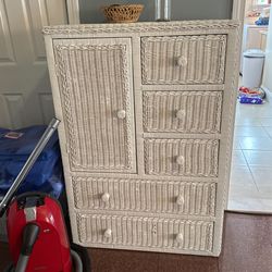 Wicker Dresser