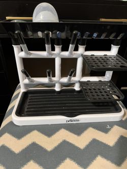 Baby Bottles &  Drying Rack 