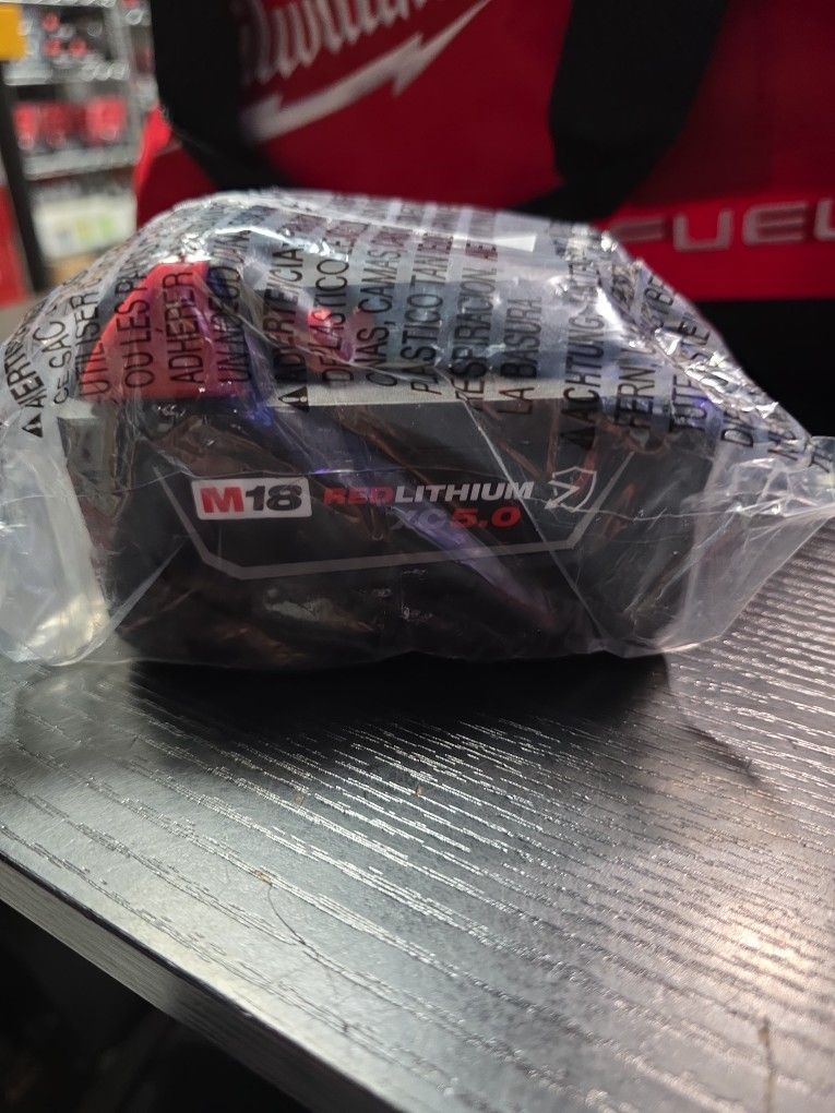 Milwaukee M18 5ah Impact Resistant Battery