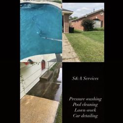 Pool Cleaner And Lawnmower 