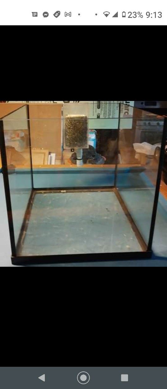 60 Gallon Rimless Cube Tank Only