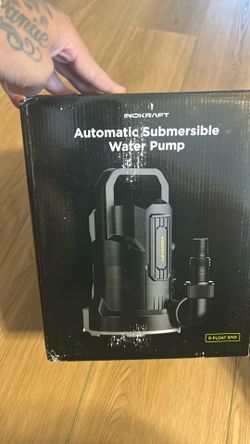 Automatic submersible water pump