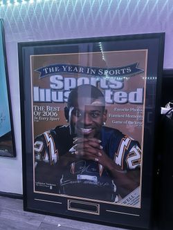 LT ‘06 MVP Sports Illustrated (Signed) Poster