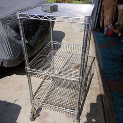 Metal rack for storage