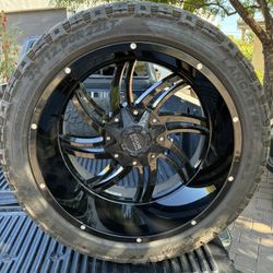 22x12 6 Lug Universal