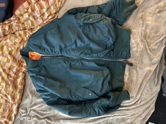 Alpha Industries Ma-1 Flight Jacket Authentic Size Xl 