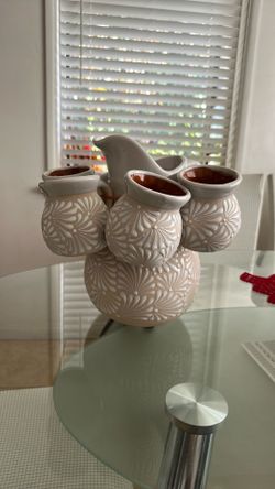 Mexican pottery pitcher
