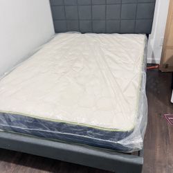 Cama Full Size Nueva En Su Caja Incluye Colchon 