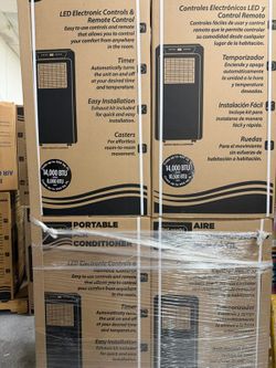 Big Savings.  14000btu Portable Ac By Delonghi With UV-C Technology Kills Viruses And Germs. Brand New