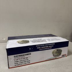 1-1/4” x .120” Roofing Nails – 7,200 PCS per Box (Bulk Available)