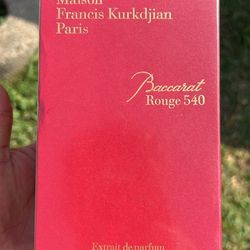 540 baccarat rouge Perfume 