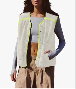 Women’s Fleece Vest, Kimchi style, XS, new unopened
