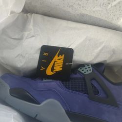 Jordan Air Jordan 4 Retro Lakers FV5029-(contact info removed) Imperial Purple Suede Men's Sz8