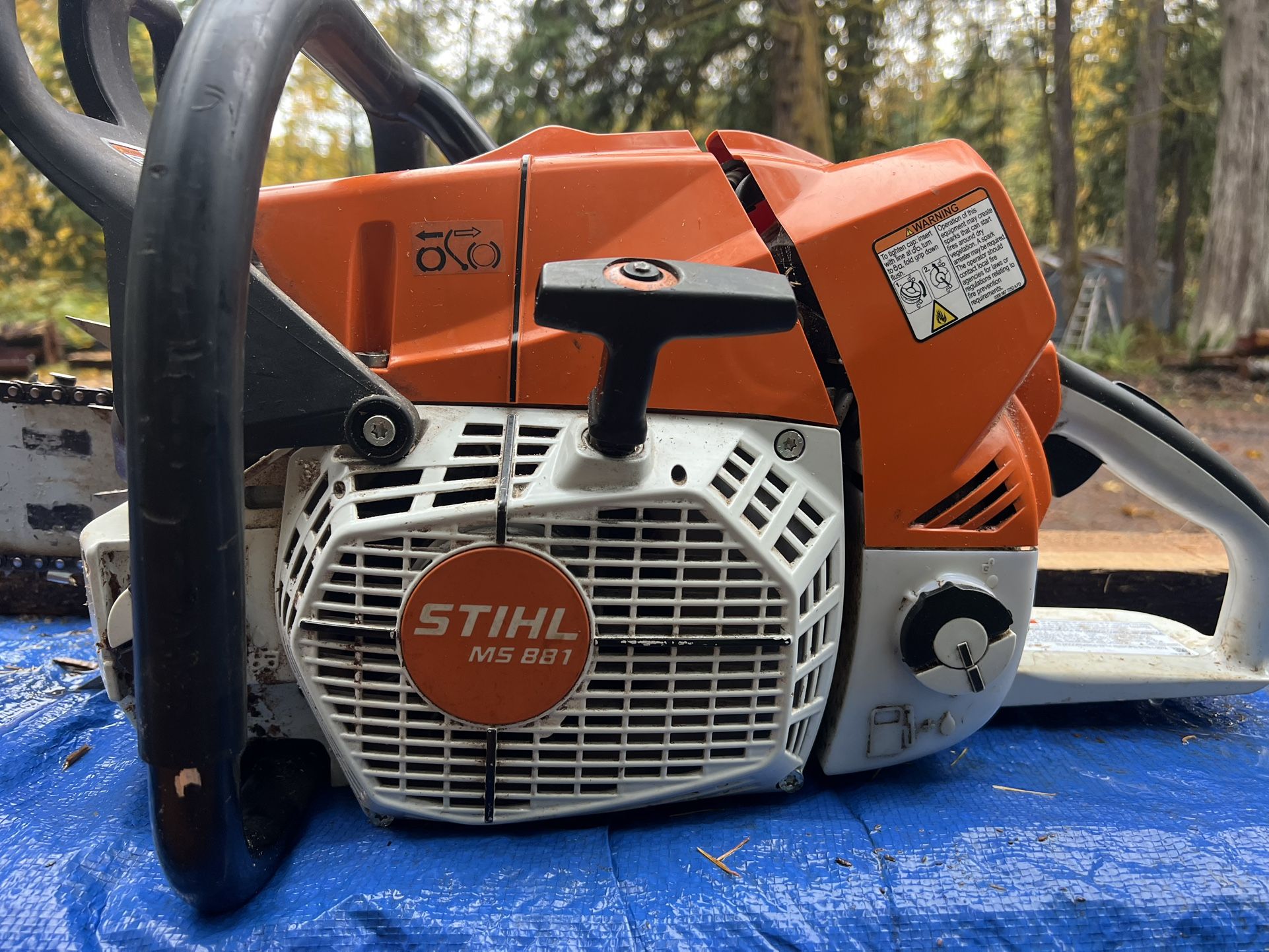 Stihl 881 R Magnum  & 48”  Granberg Alaskan Mill