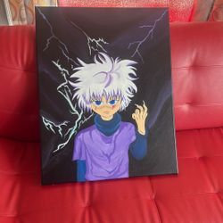 Custom Killua Hunters Hunter Painting 