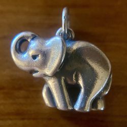 James Avery Sterling Silver Elephant Charm