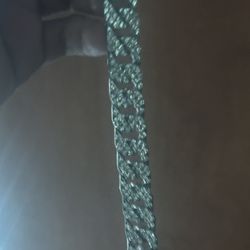 Moissanite Wristchain