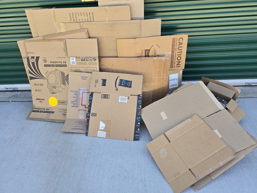 Used Various Size Boxes