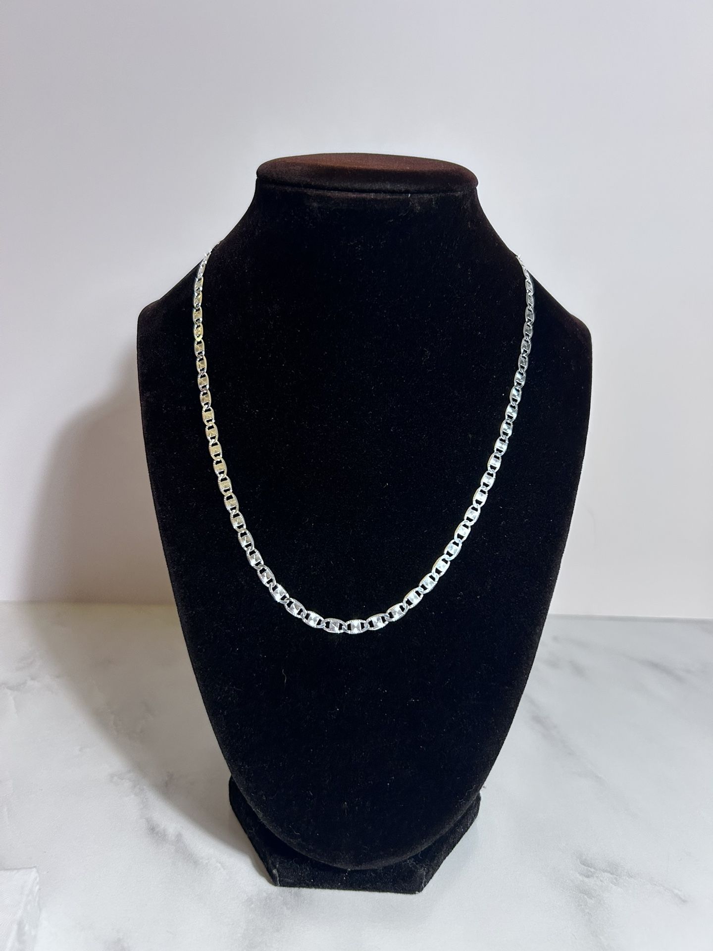 18” Sterling Silver Necklace