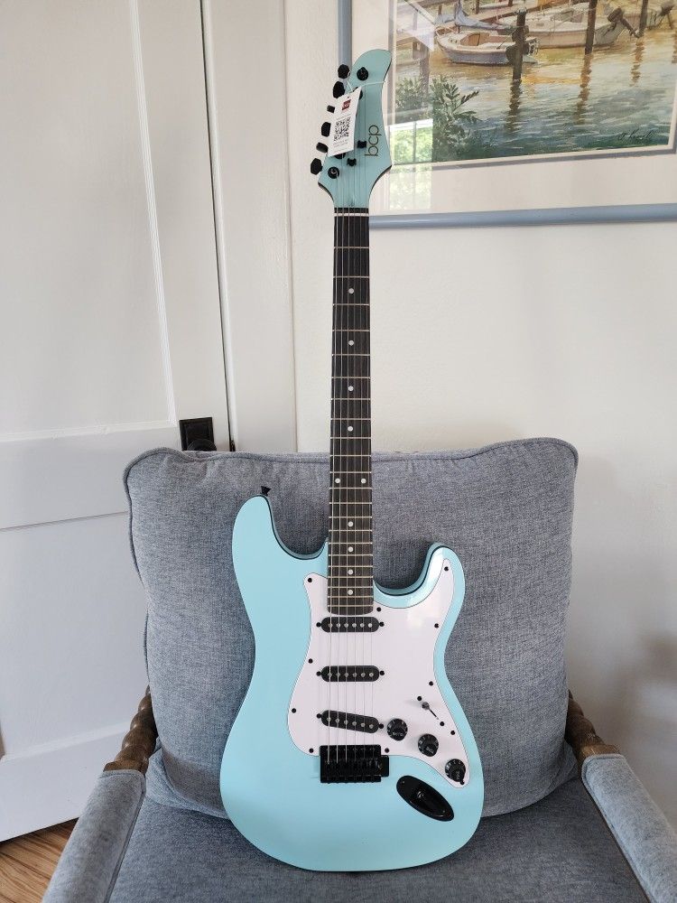 BCP Electric Guitar Woth Amplifier