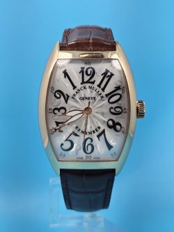 Franck Muller Cintree Curvex Remember 7880 18K Yellow Gold Automatic Watch