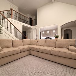England  brand Beige Sectional