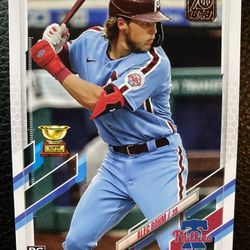 Alec Bohm 2021 Topps Baseball Series One #277 ROOKIE CARD!! PHILLIES⚾️