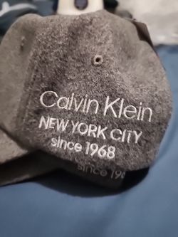 Calvin Klein Mens Wool Blend Cap