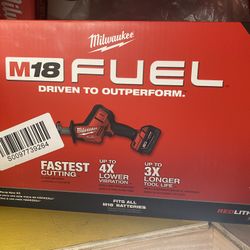 MILWAUKEE M18 FUEL. HACKZALL   RECIP SAW KIT   #2719-21  New  (( Read Below )) 