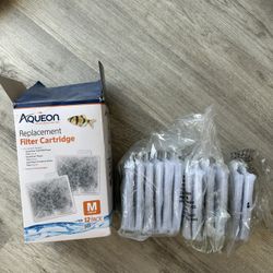 Aqueon Filter Cartridge, 12 Pack Medium