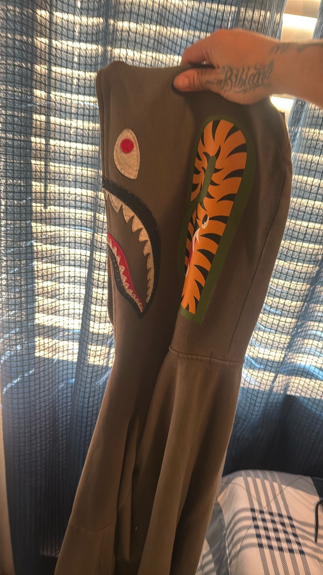 Olive Bape Hoodie 