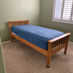 Twin Bed Frame And Mattress 