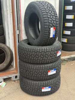 33x12.50R18 4 New All Terrain Tires Installed and Balanced