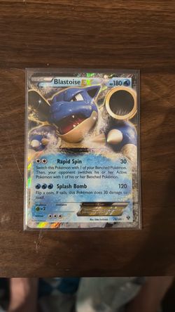 Blastoise EX Pokémon Card 29/146 Holo