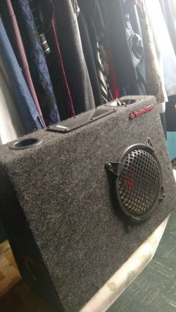 8" Rockford kicker box