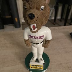 Wild thing, grizzlies, bobble head