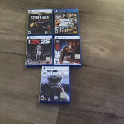 PS5 And PS4 games